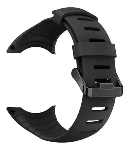 Pulseira Borracha Preto Suunto Core + Chave E Parafusos.LC85 - 1