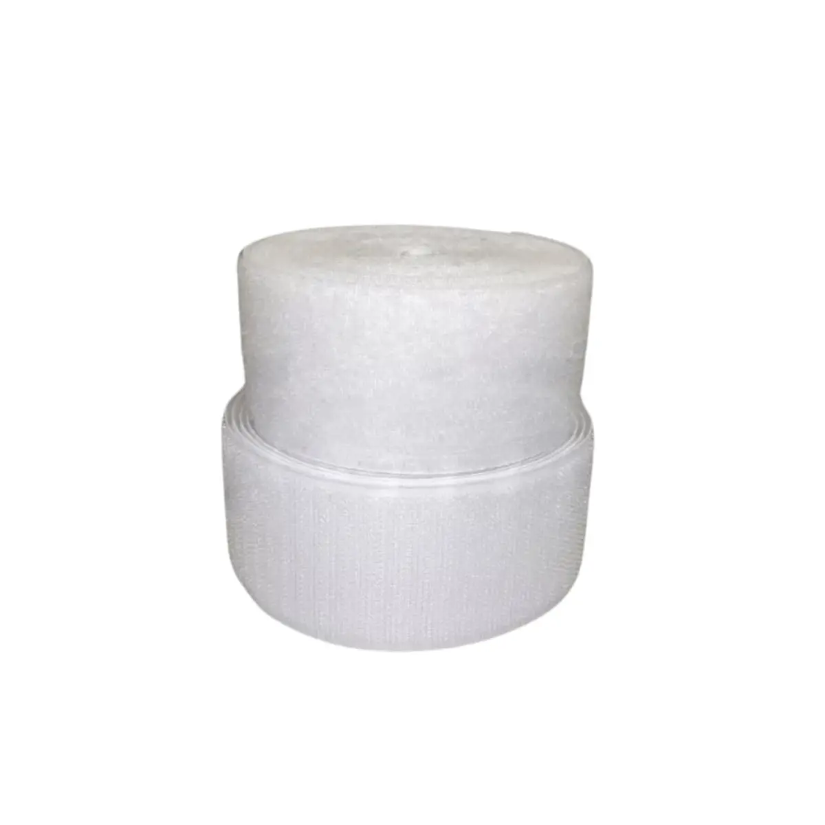 Fecho De Contato Macho e Femêa Costurável Fita Fixadora Velkro 50mm (Branco, 5 Metros) - 1