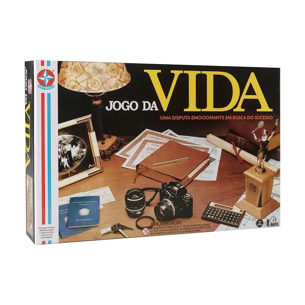 Jogo da Vida Retrô - Brinquedos Estrela