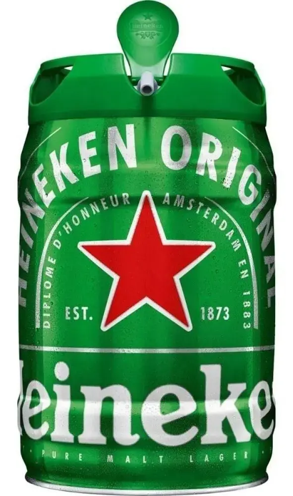 Barril De Cerveja Heineken - 5 Litros - Gelagem Rápida