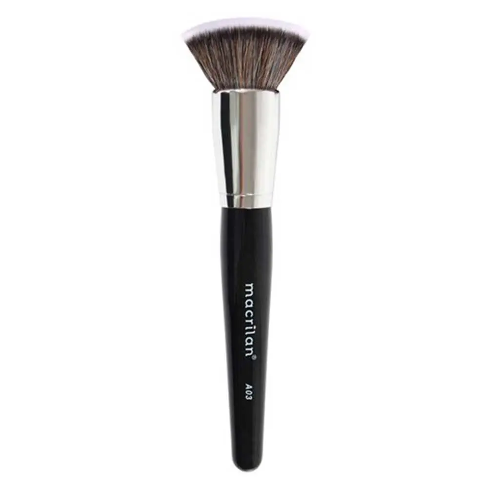 Macrilan Pincel Profissional Kabuki Reto - Linha A - A03