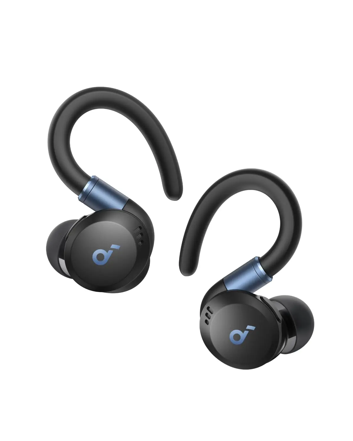 soundcore Sport X20 da Anker, Fone de Ouvido Bluetooth 5.3 Sem Fio, TWS | IP68 para Treinos, ANC Adaptativo Fone Esportivo, Ganchos Ajustáveis, Graves Intensos, À Prova de Suor e Poeira, Academia 48H - 1