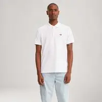 Camisa Polo Levi's® Housemark Branca Manga Curta - M USA | M B R - 1