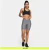 Short Under Armour HG Authentics 8" Feminino - Chumbo+Preto - 1