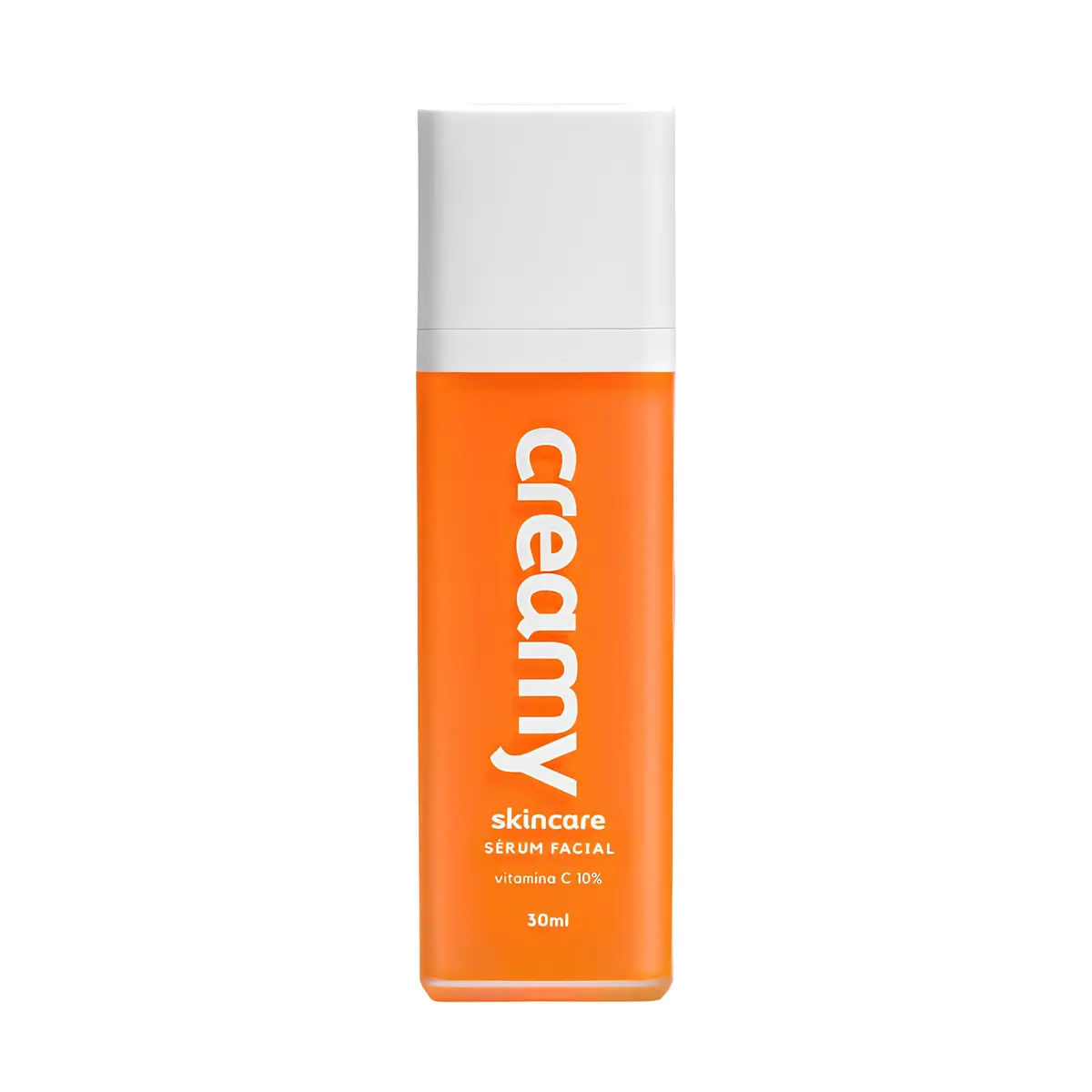 Creamy Sérum Facial Vitamina C 10% 30ml | Antioxidante, Efeito Clareador de Manchas, Melhora e Previne Rugas, Hidrata e Ilumina, Para Todos os Tipos de Pele