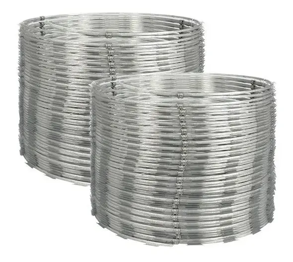 Cerca Concertina 30 Cm Dupla 10 Metros + Kit - Cod 135