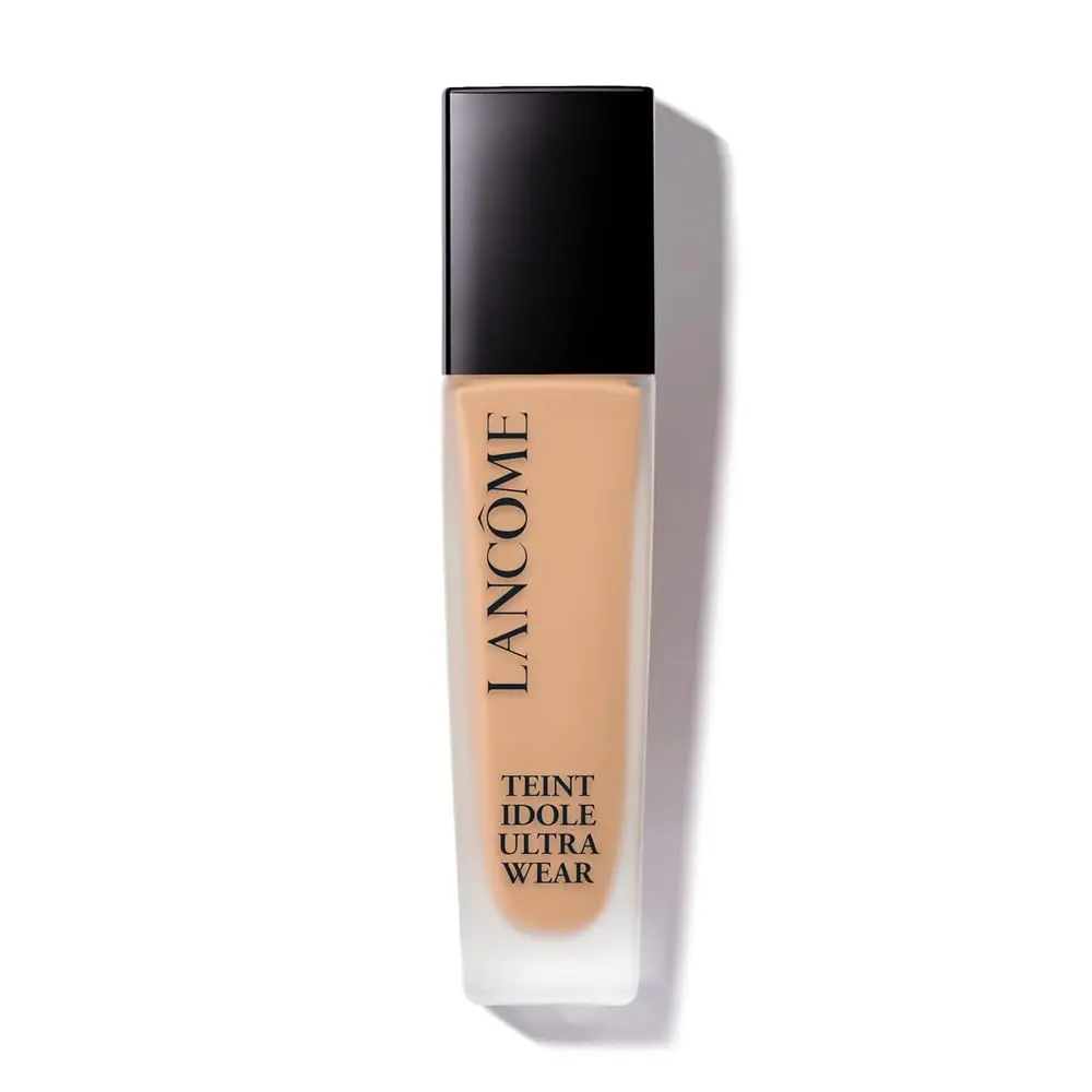 Lancôme Teint Idole Base Alta Cobertura 24h Longa Duração com Ácido Hialurônico e Acabamento Matte Indetectável para Todos os Tipos de Pele Cor 345N 30ml