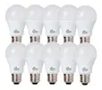 Kit 10 Lâmpadas LED Bulbo 9W Branco Frio 6500K - 1