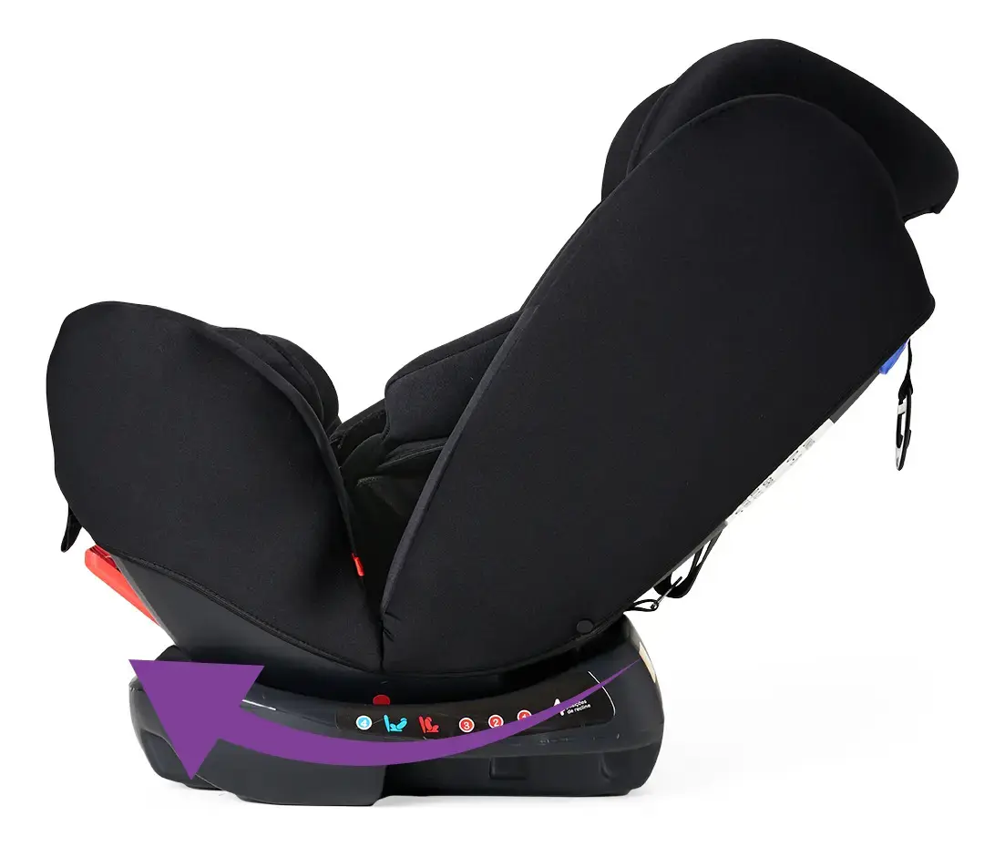 Cadeira de Carro Infantil 0 a 36Kg Elite 4 em 1 - Maxi Baby - Preto thumbnail 6