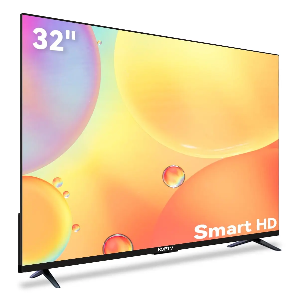 Smart TV 32” Wi-Fi 6 dual band 2.4/5G, Bluetooth e assistente de voz integrado. Tela ADS HD 1366x768. 2 HDMI 2.0 + 2 USB. Apps de streaming do Brasil pré-instalados.