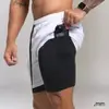 Bermuda Masculina 2 em 1 para Esporte - 1