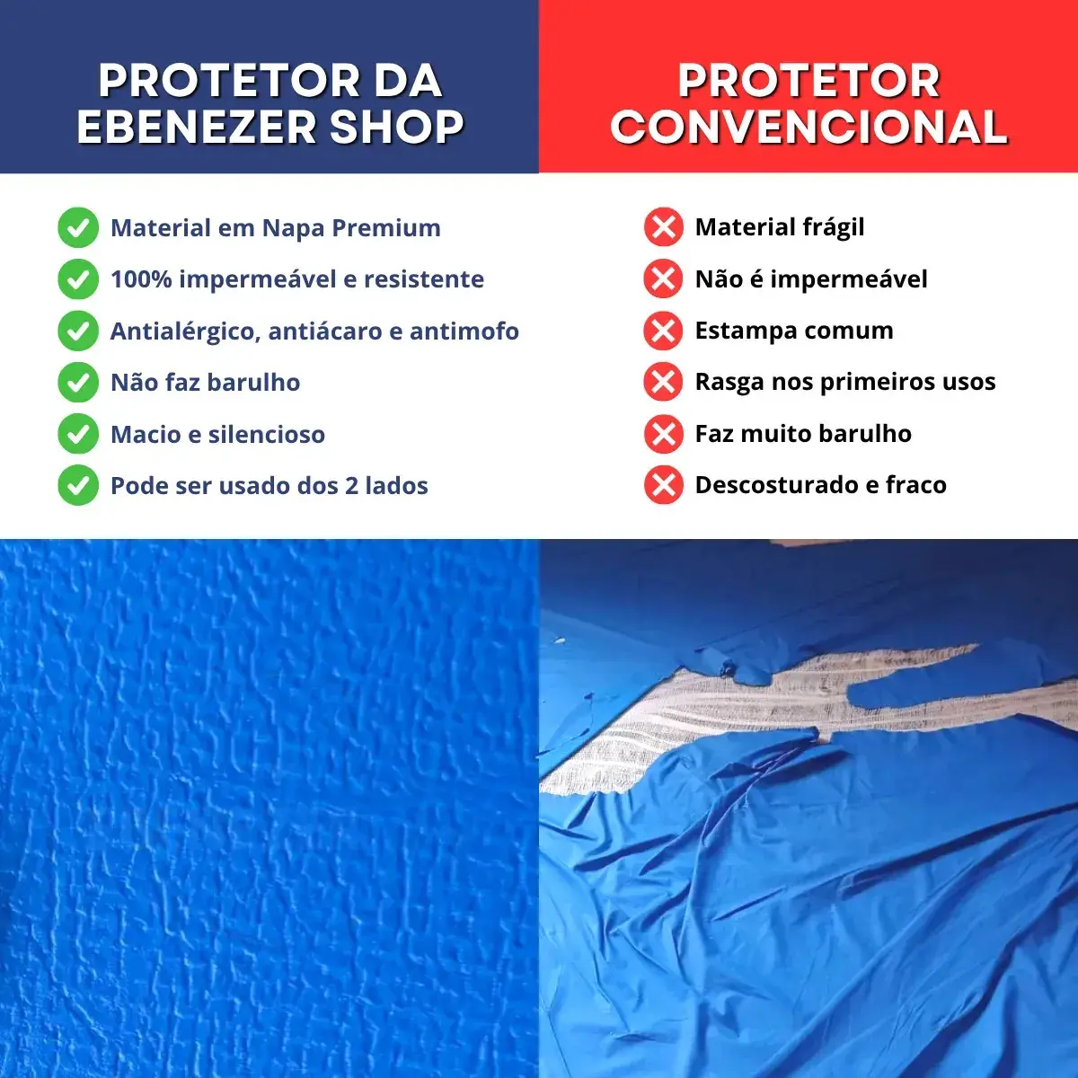Capa De Colchão Impermeável Hospitalar Antialérgico Solteiro thumbnail 4