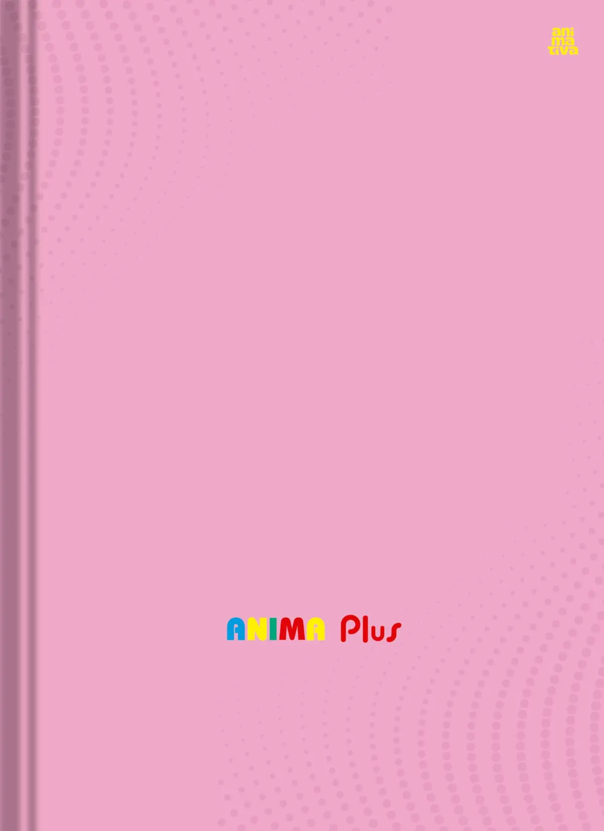 Caderno Escolar Brochura 1 Matéria 96 Folhas ANIMAPLUS Rosa – Premium com Adesivos, Tabuada, Páginas para Colorir e Folhas Resistentes.