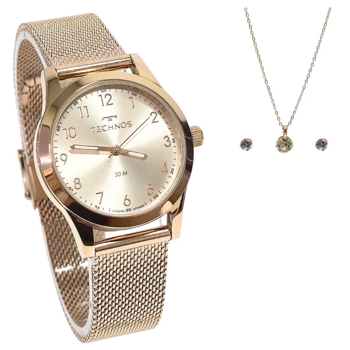 Relógio Technos Feminino Boutique Rosé - 2035MUT/1T - 1