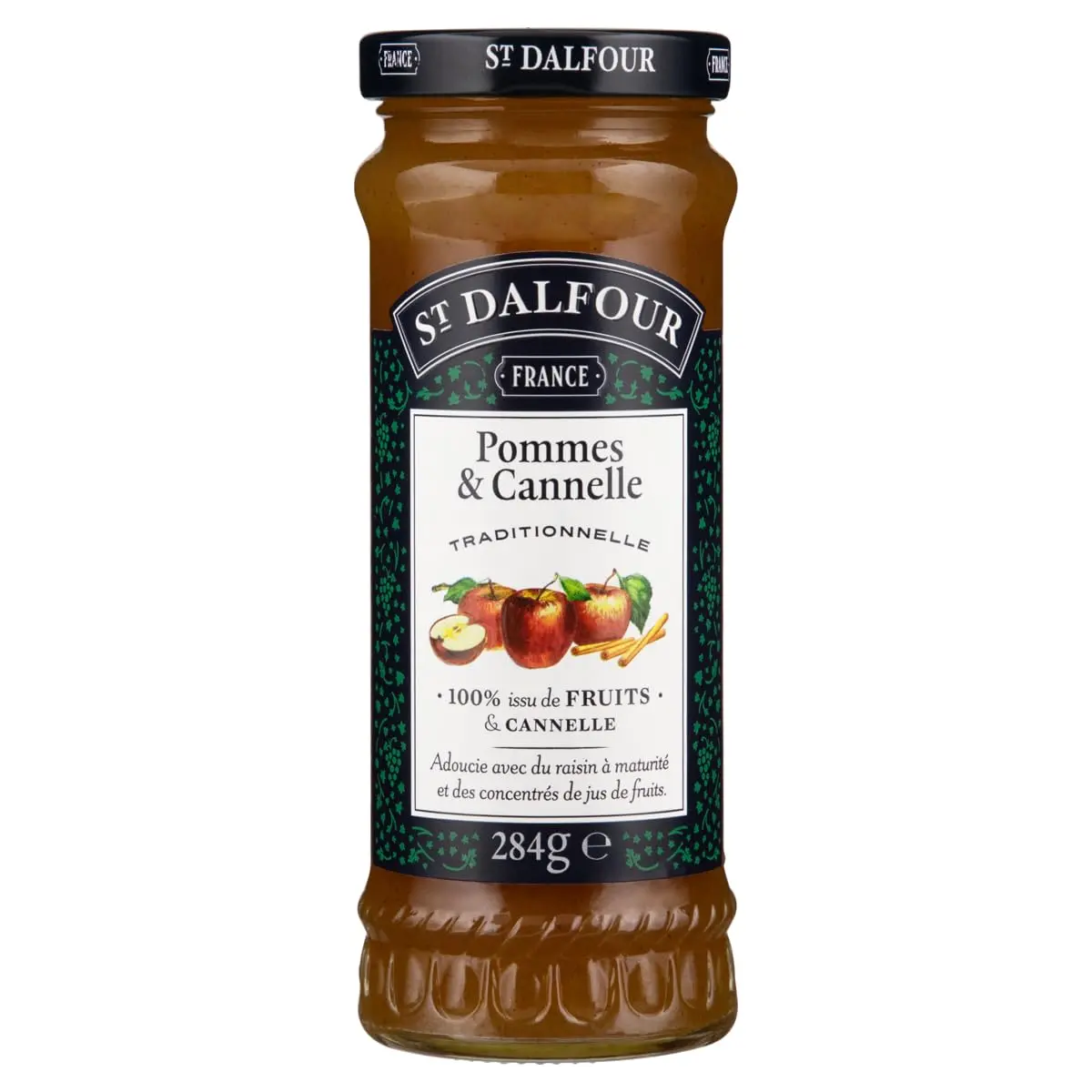 St Dalfour Geleia de Maça & Canela (Pommes & Cannelle), 284g - 1