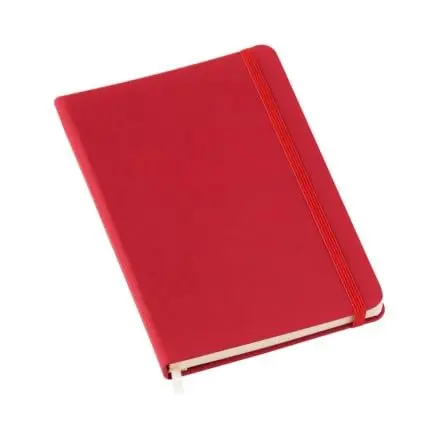 Caderno Desenho A5 Capa Dura Sem Pauta Sketchbook Grande Colorir Sem Linhas (vermelho)