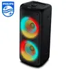[1ª Compra R$ 749] PHILIPS Caixa de Som Bluetooth Party Speaker, 1500W com Luzes LED, entradas USB, Auxiliar, Microfone/Guitarra e Alça Transporte - 1