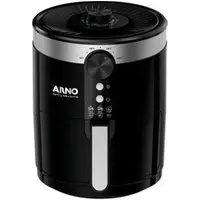Fritadeira sem Óleo AirFry Arno Moderna com 3,5l de capacidade e Cuba Antiaderente Preta PFRY - 1