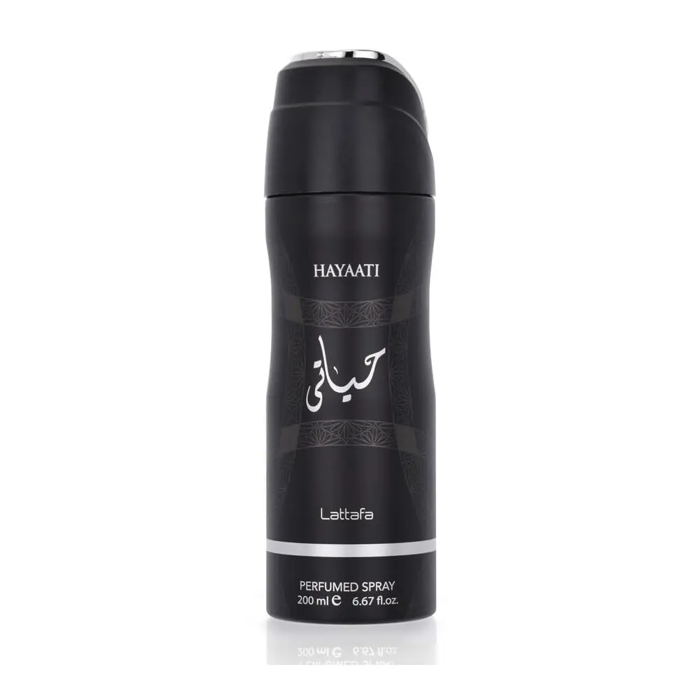 Lattafa Hayaati Desodorante Perfumado Masculino 200ml - 1