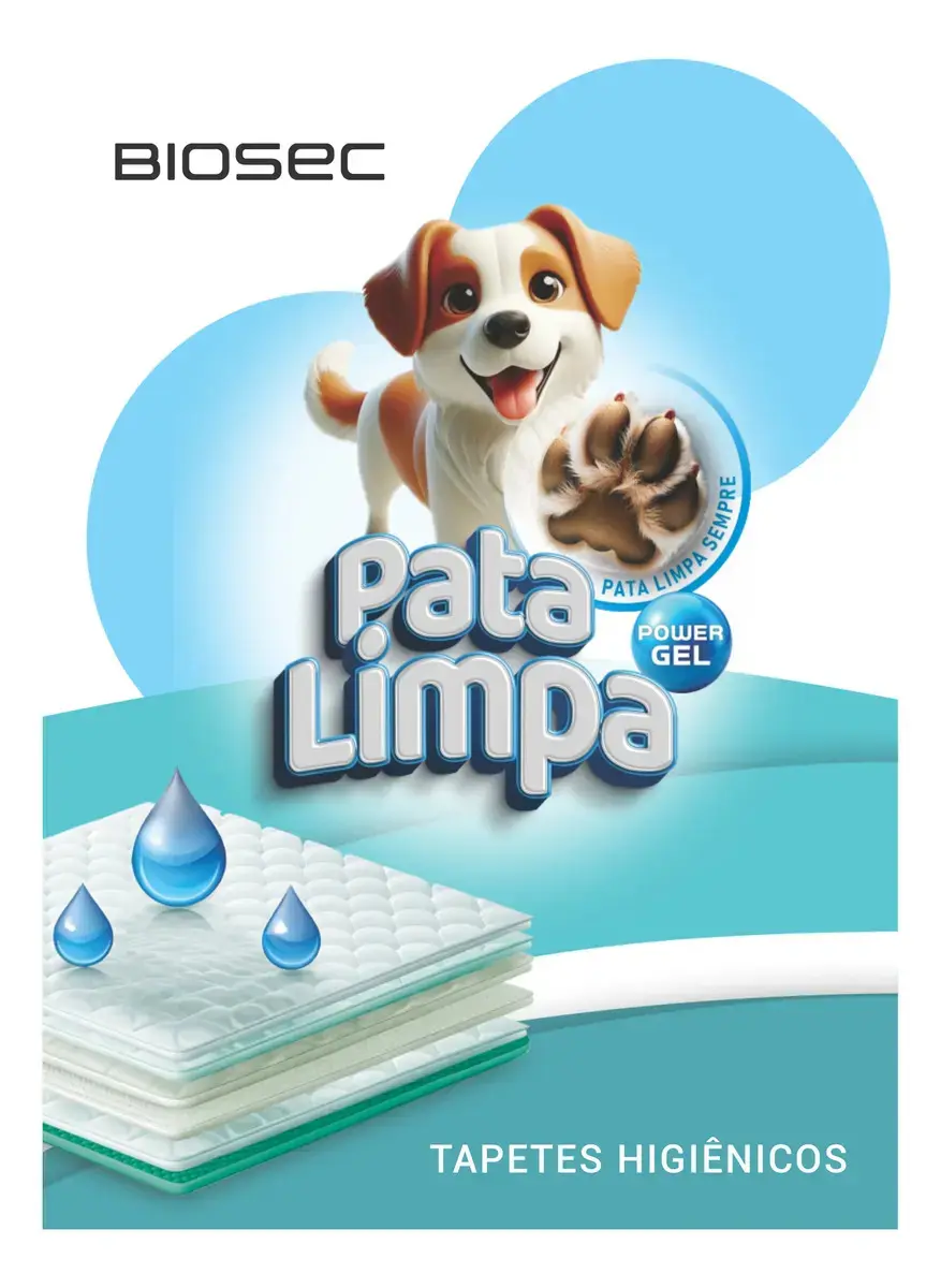 Tapete Higiênico 80x60 30un Pata Limpa Descartável Cachorro Pet Cão Fralda Manta Absorvente thumbnail 10