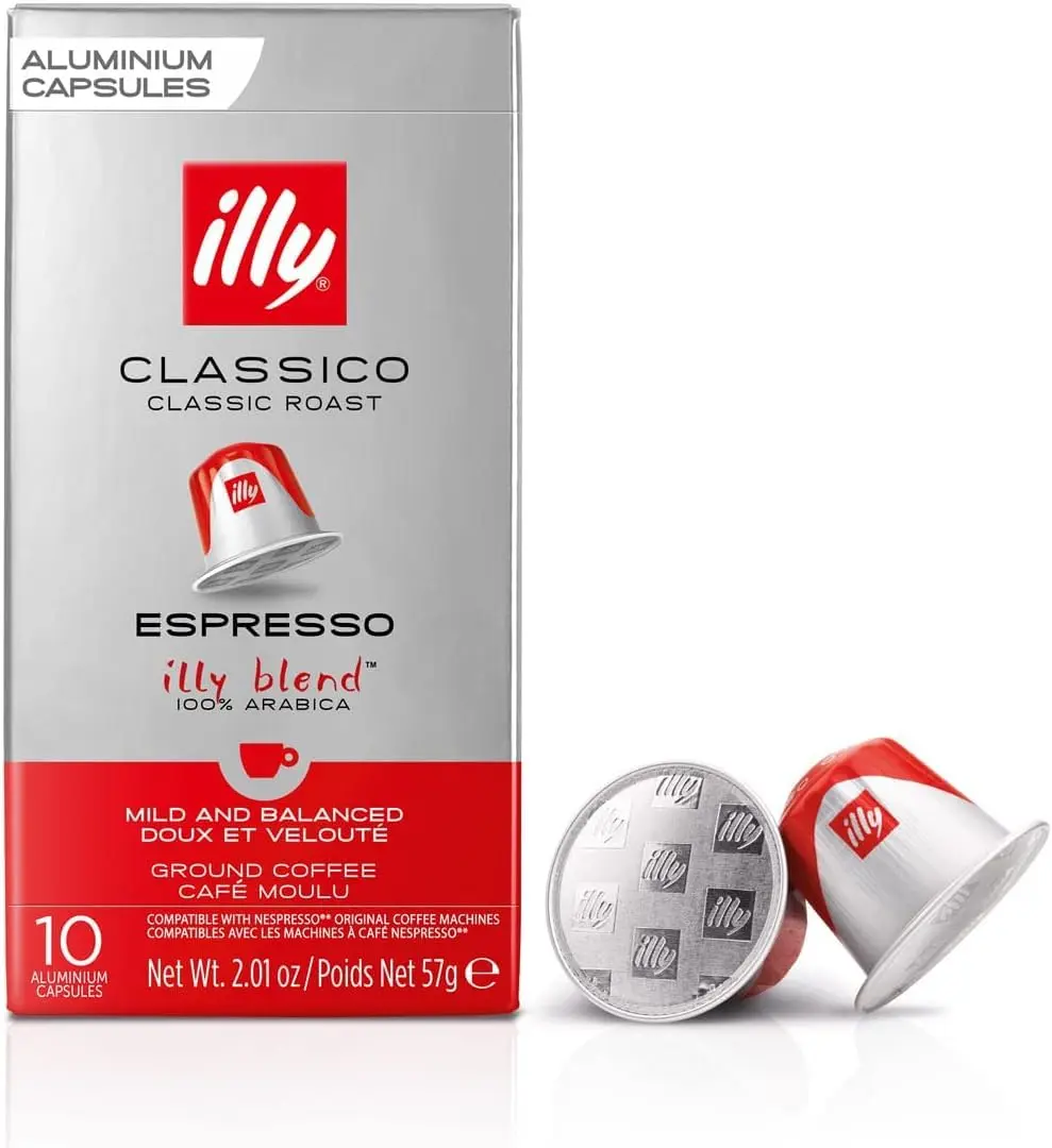 Illy Café Cápsulas Compatíveis com Nespresso* Clássico - 1