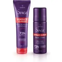 Combo Siàge Combate o Frizz: Creme Defrizante 100ml + Magic Spray 50ml - 1