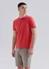 Camiseta básica masculina manga curta pima - vermelho hering - 1