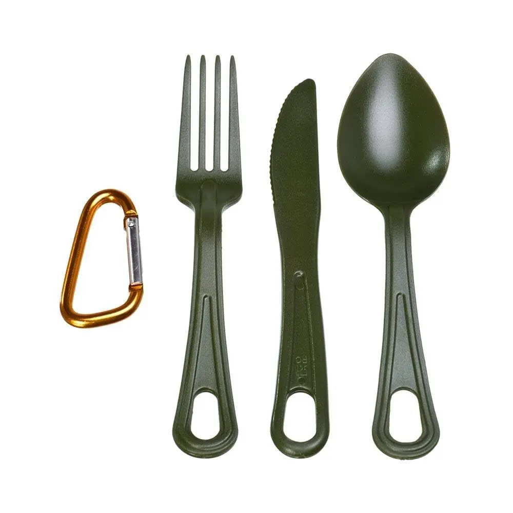 Guepardo, Conjunto de Talheres Polic, Garfo, Colher e Faca em Policarbonato - 1