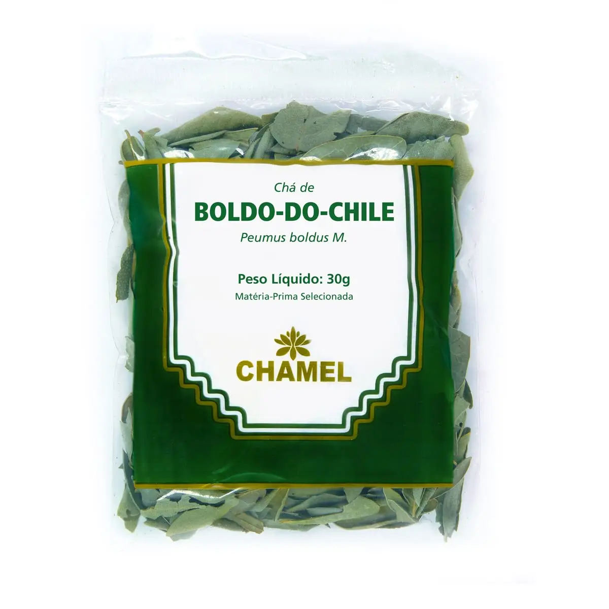 Chamel Chá Boldo Do Chile Folhas Natural 30 G