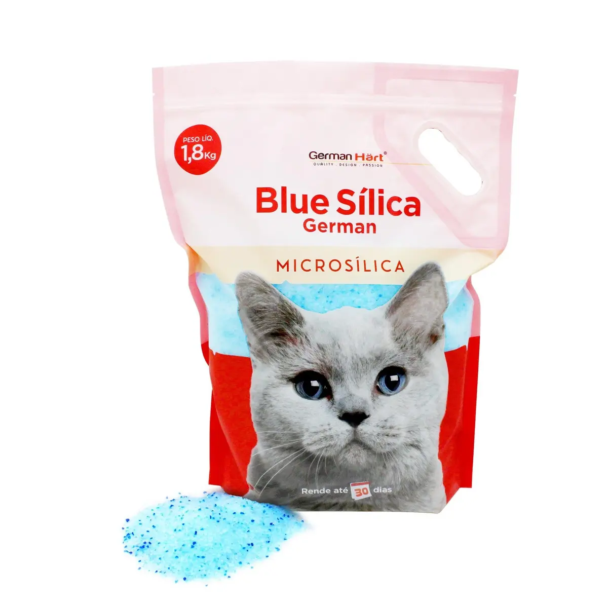 Areia Blue Silica Germanhart 1,8Kg - Microsilica