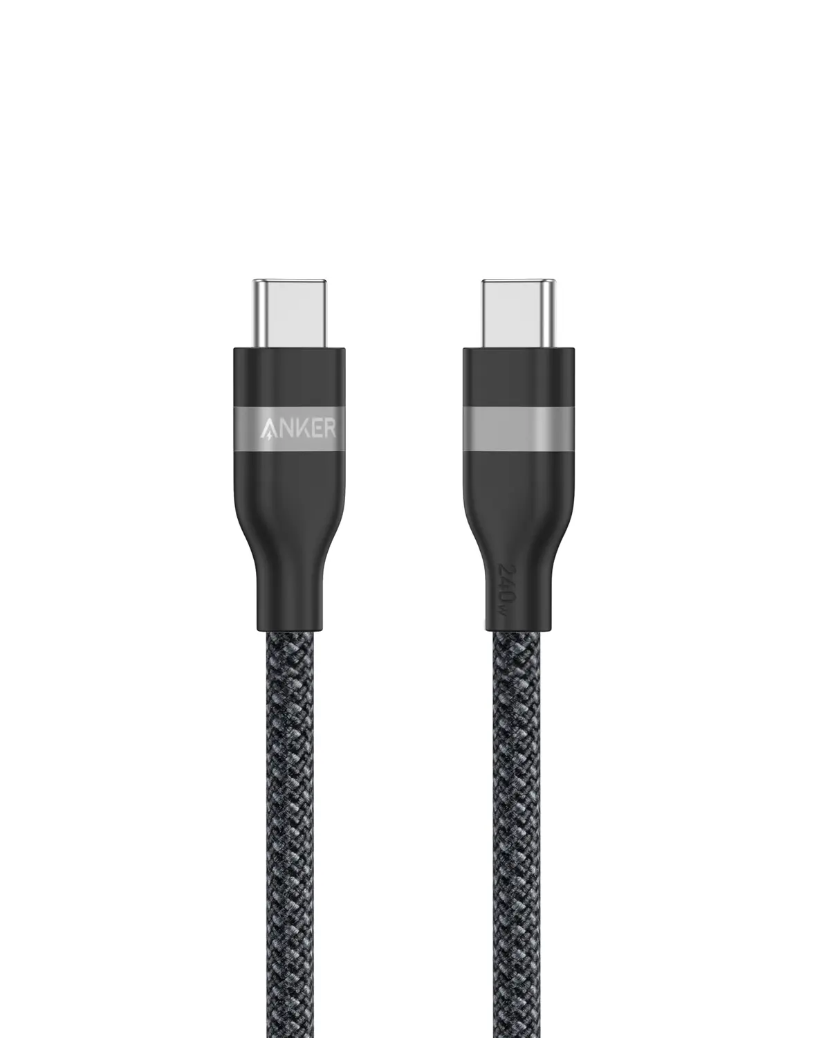 Anker Nano Cabo USB-C para USB-C, 240W Carregamento Rápido Turbo | Carregador Tipo C, 0,9m, Trançado Flexível Multicolorido, para iPhone 18/17/16/15,Samsung,Xiaomi,MacBook,iPad,Tablet,Kindle