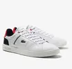 Tênis Couro Lacoste Europa Masculino - Off White - 1