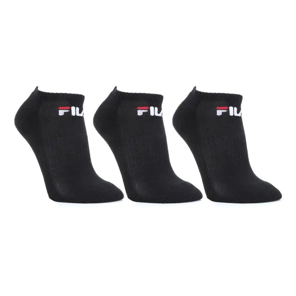 Kit com 3 Meias Cano Curto FILAadulto-unissex