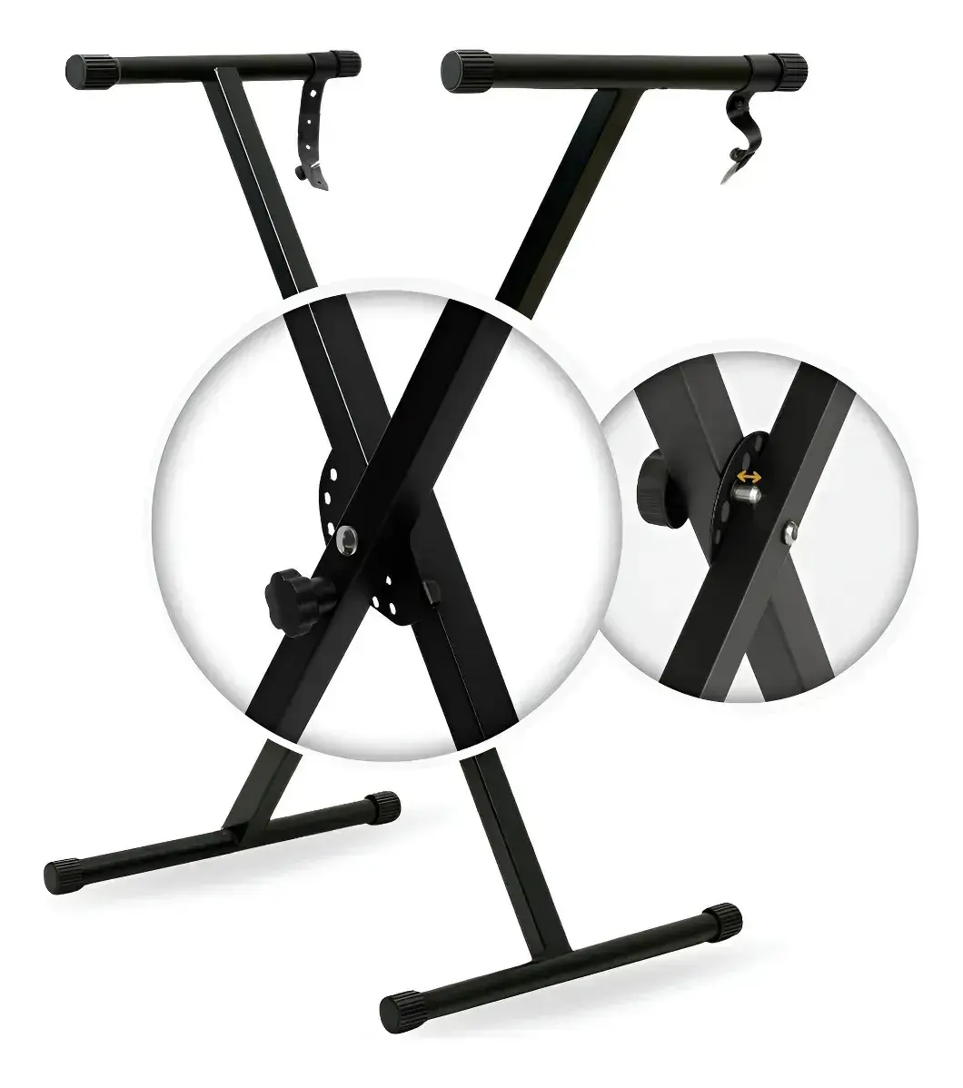 Suporte Teclado Musical Pedestal 7 Niveis Profissional Klx Uk - 1