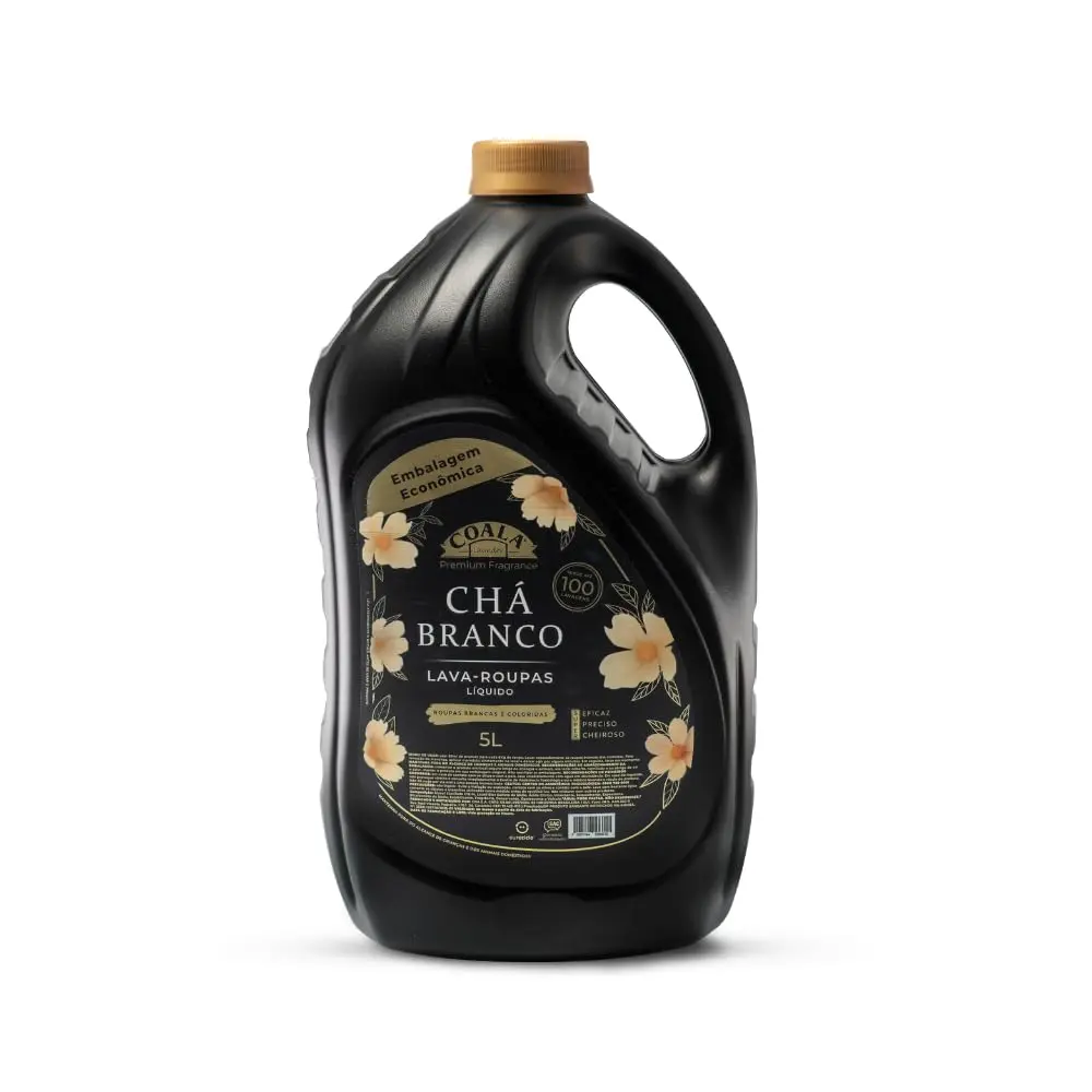 Coala Laundry Lava Roupas Líquido 5 Litros Chá Branco