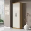 Armário Multiuso 2 Portas New Aramóveis - Off White - 1