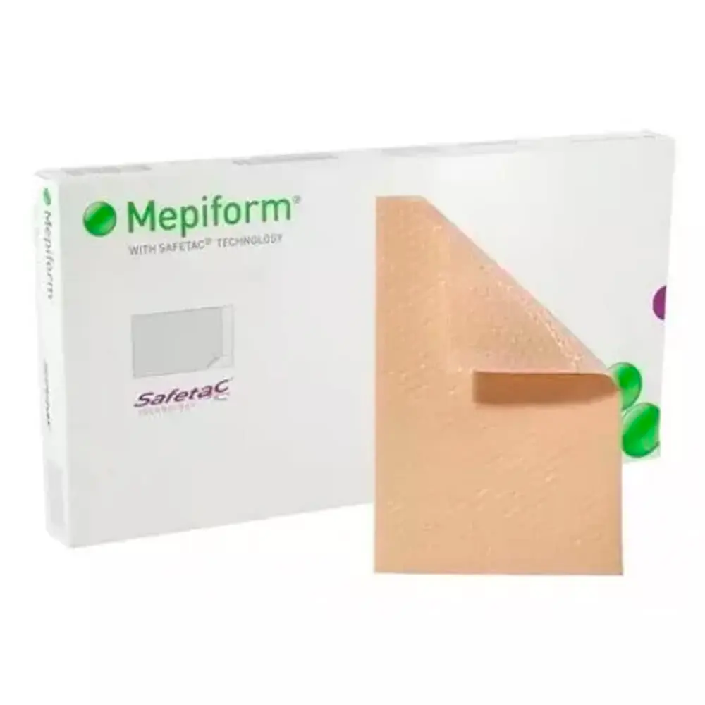 Curativo Mepiform 5x7,5cm Silicone Molnlycke