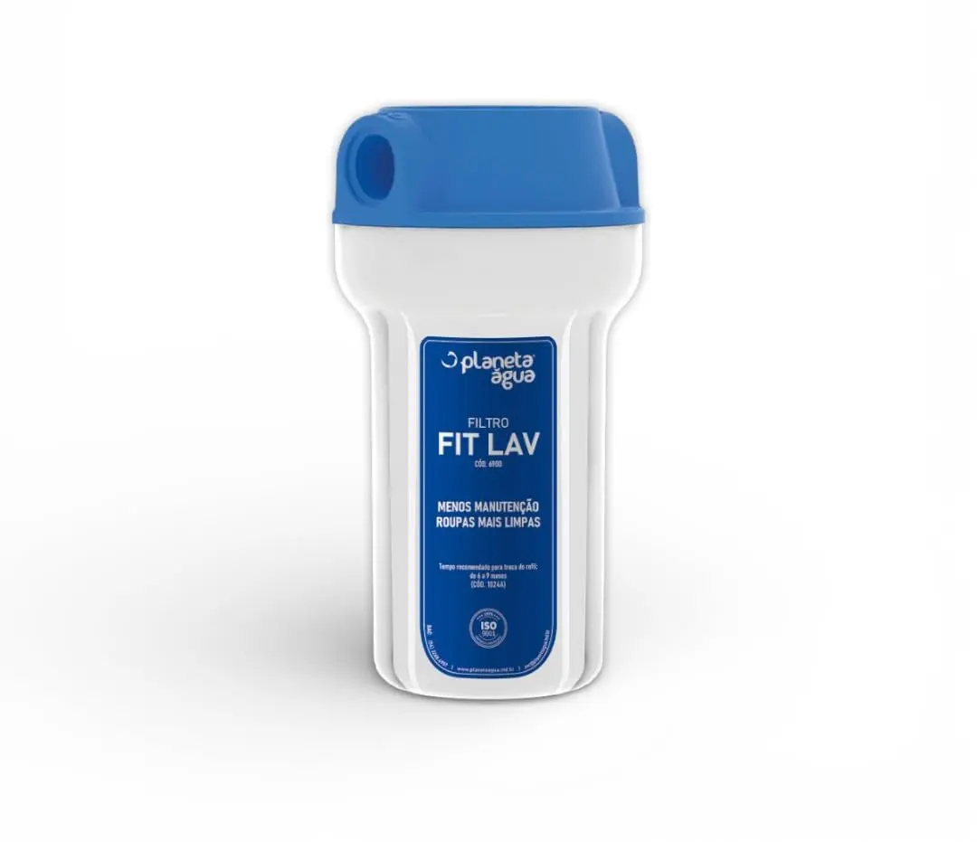 Planeta Água Filtro FIT LAV para Máquina de Lavar Rosca 3/4 | Compatível com Maquinas de Lavar Roupas e Louças - 1