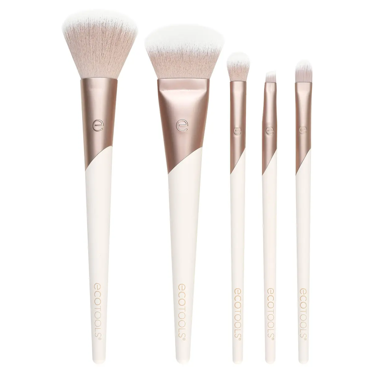 Kit de Pincéis EcoTools Luxe Natural Elegance, 5 Peças