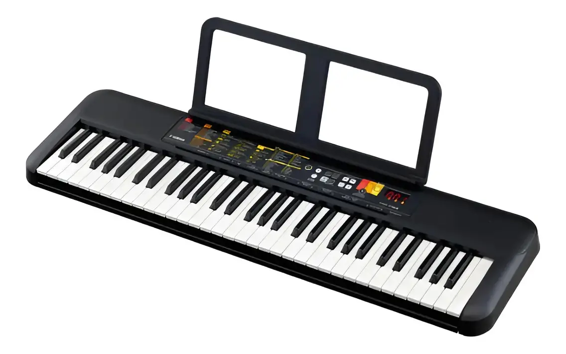 Teclado Musical Yamaha F52 Psr-f52 61 Teclas 136 Timbres Cor Preto - 1