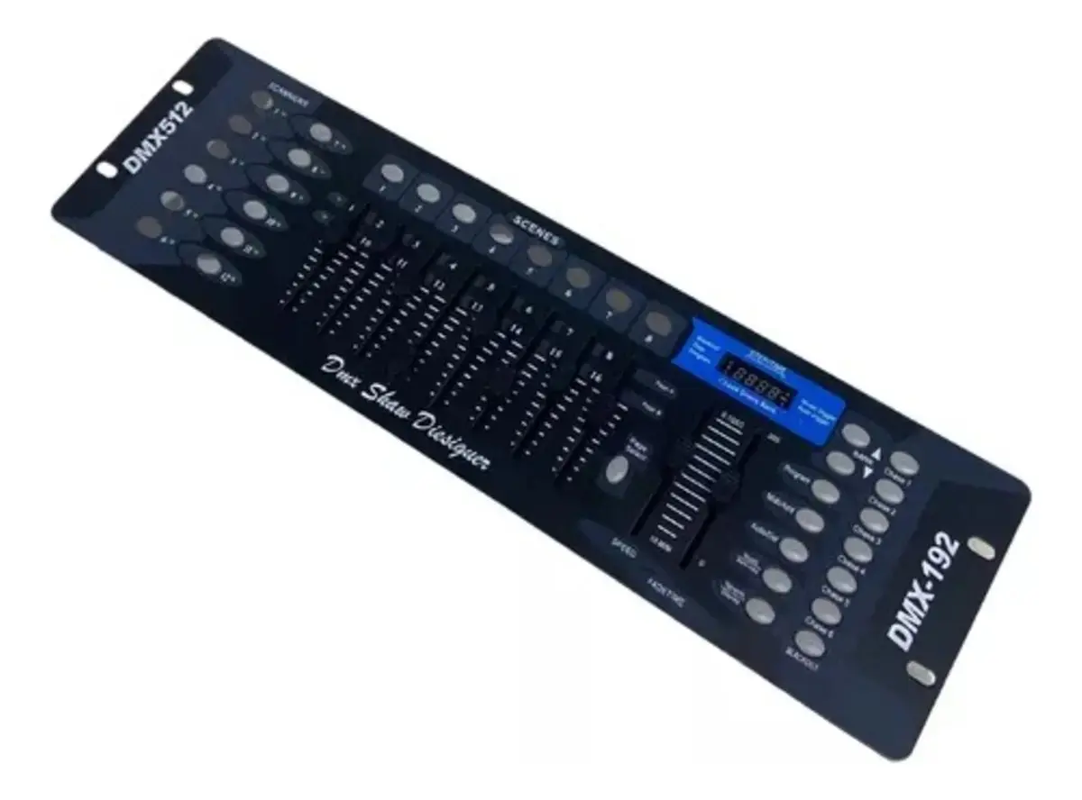 Mesa Controladora Dmx 192 Canais Efeito De Luz thumbnail 4