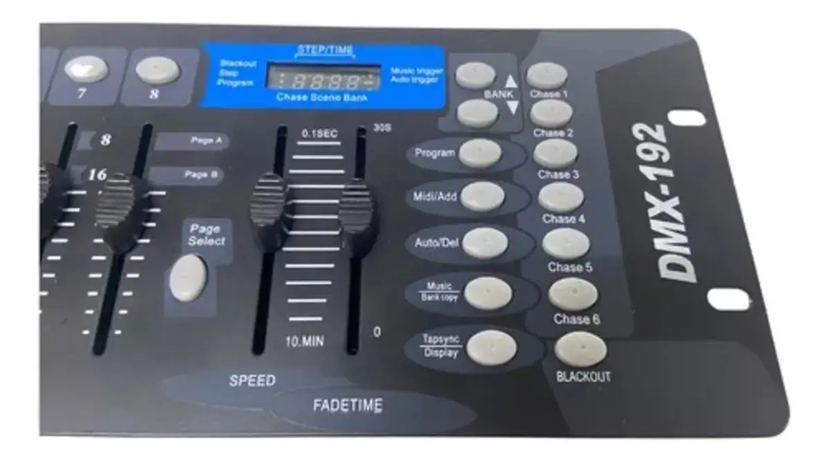 Mesa Controladora Dmx 192 Canais Efeito De Luz thumbnail 5