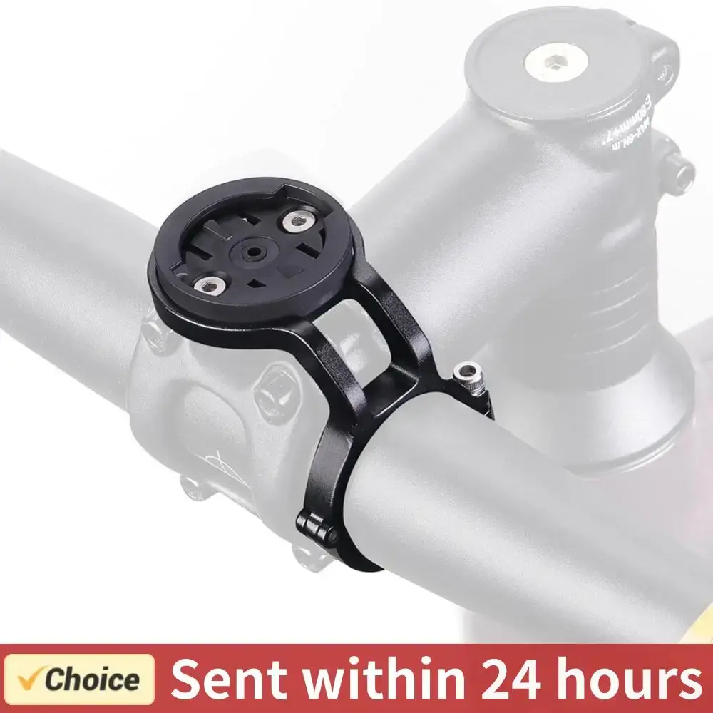 Suporte para computador para guidão de bicicleta, liga de alumínio, medidor de código de bicicleta de estrada, base de fixação leve para garmin/wahoo/bryton/xoss/igpsport