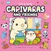 Livro de Colorir Adulto - Capivaras e Amigos - 1