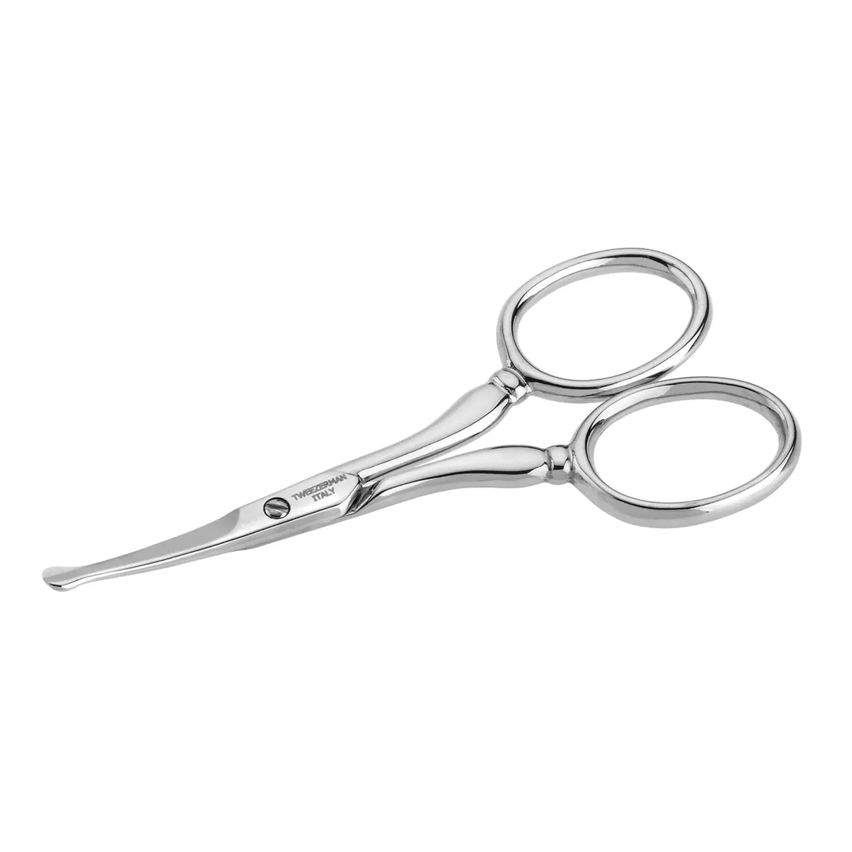 Tesoura Facial, Aço Inoxidavel, Tweezerman, Cinza