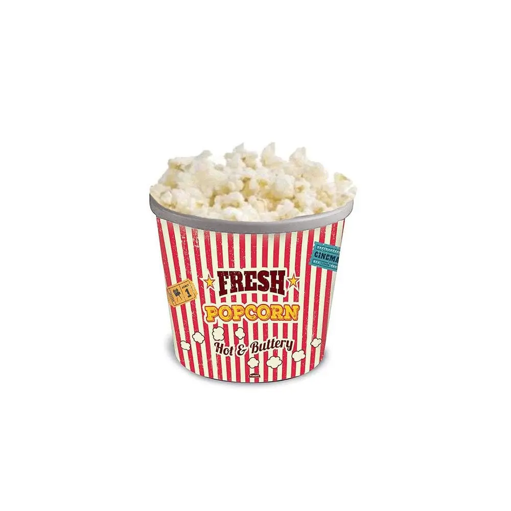 Pote Pipoca de Plasútil 2.1L - Cinza - 1