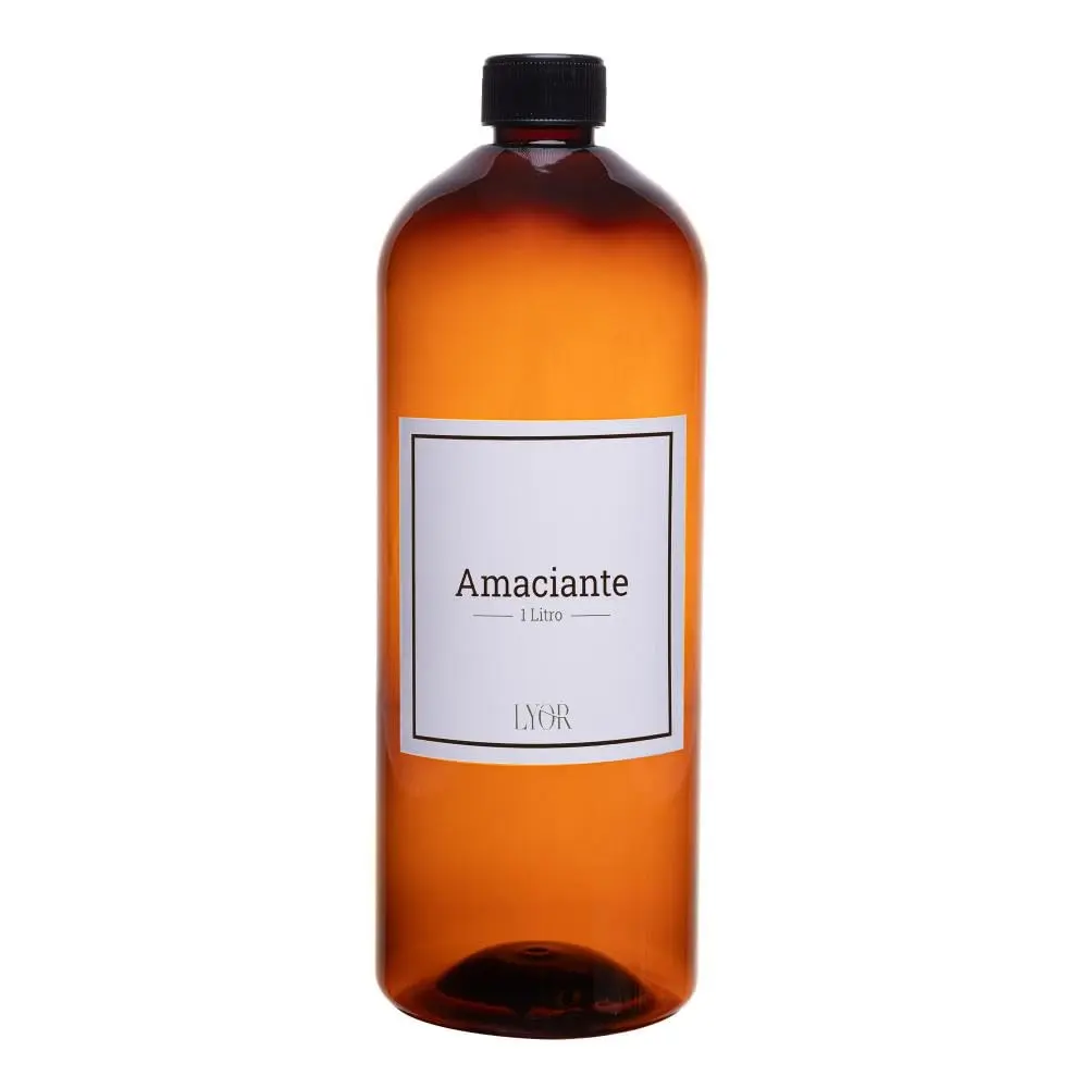 LYOR - Porta Amaciante de Plástico com Tampa Vintage 1L