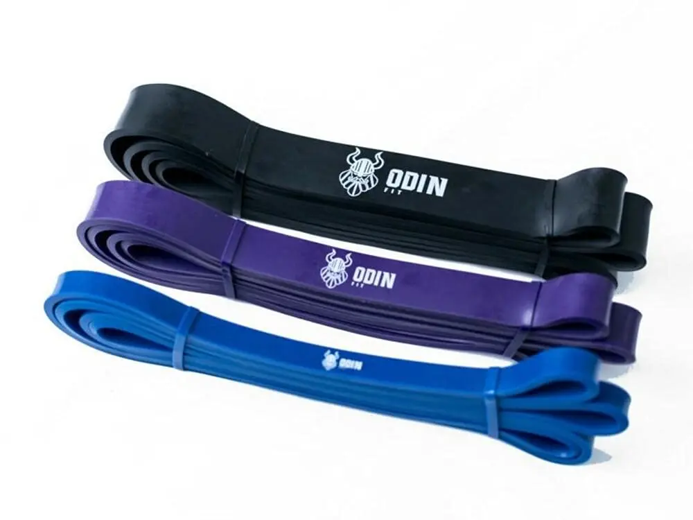 Kit Super Power Band Elásticos 3 Intensidades Odin Fit