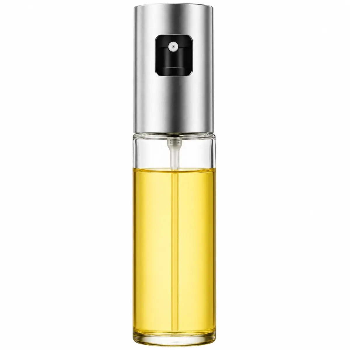 Borrifador de Azeite Spray 100ml, Pulverizador para Cozinha, Galheteiro Frasco Reutilizável para Azeite, Óleo, Vinagre e Air Fryer - 1