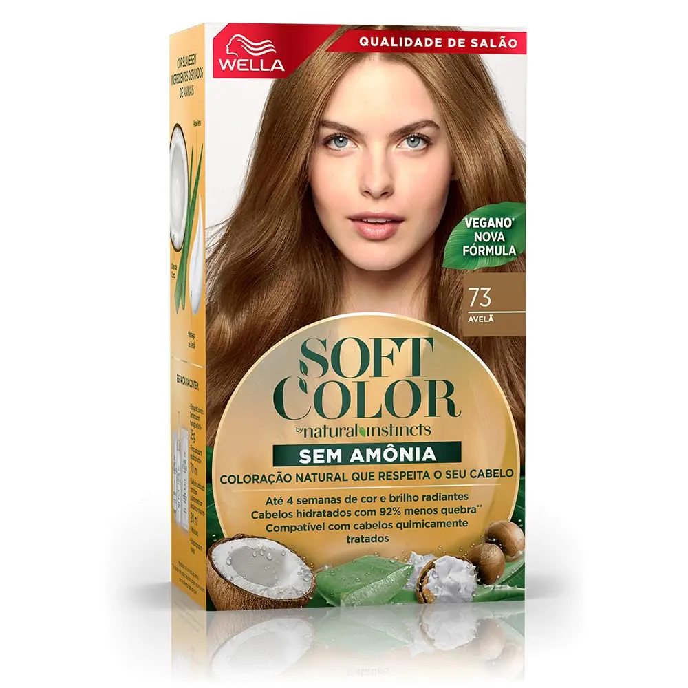 Soft Color Tonalizante Creme Kit Avelã 73